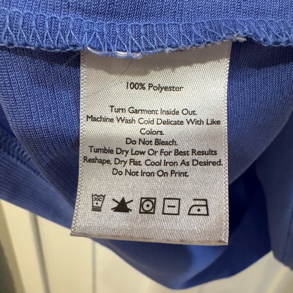 NWT Eddie Bauer Womens Size M Blue Travex Short Sleeve Top Shirt Activewear Tee - Picture 5 of 10